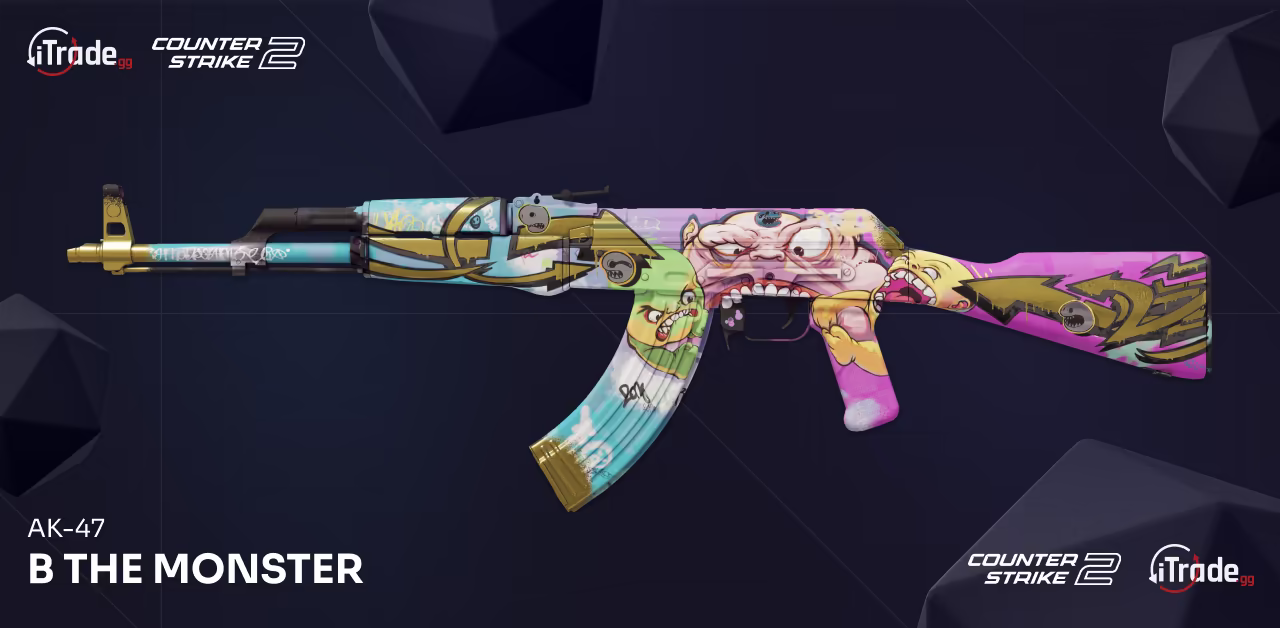CS2 skin AK-47 B the Monster