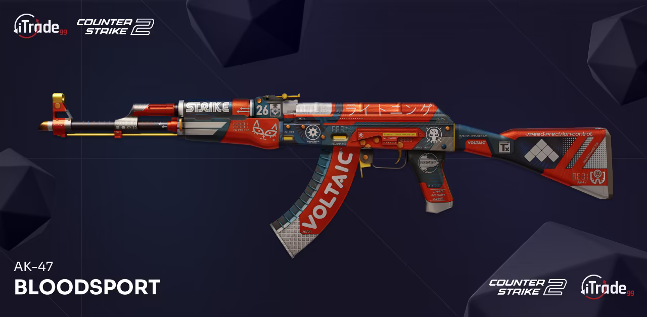 CS2 skin AK-47 Bloodsport