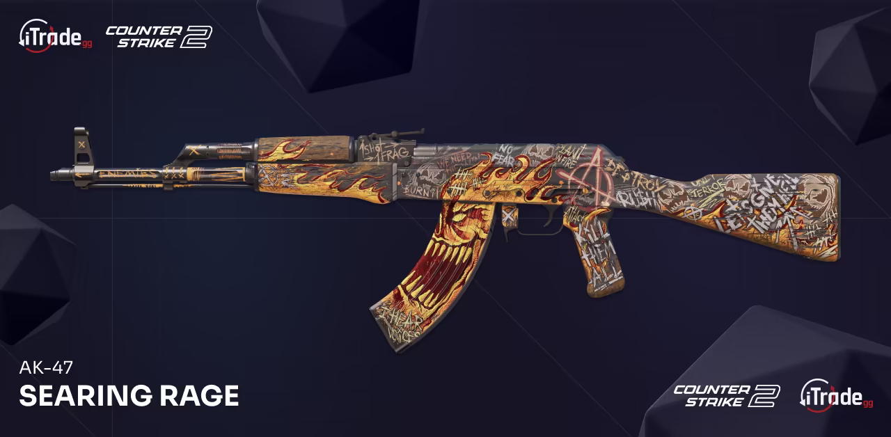 CS2 skin AK-47 Searing Rage