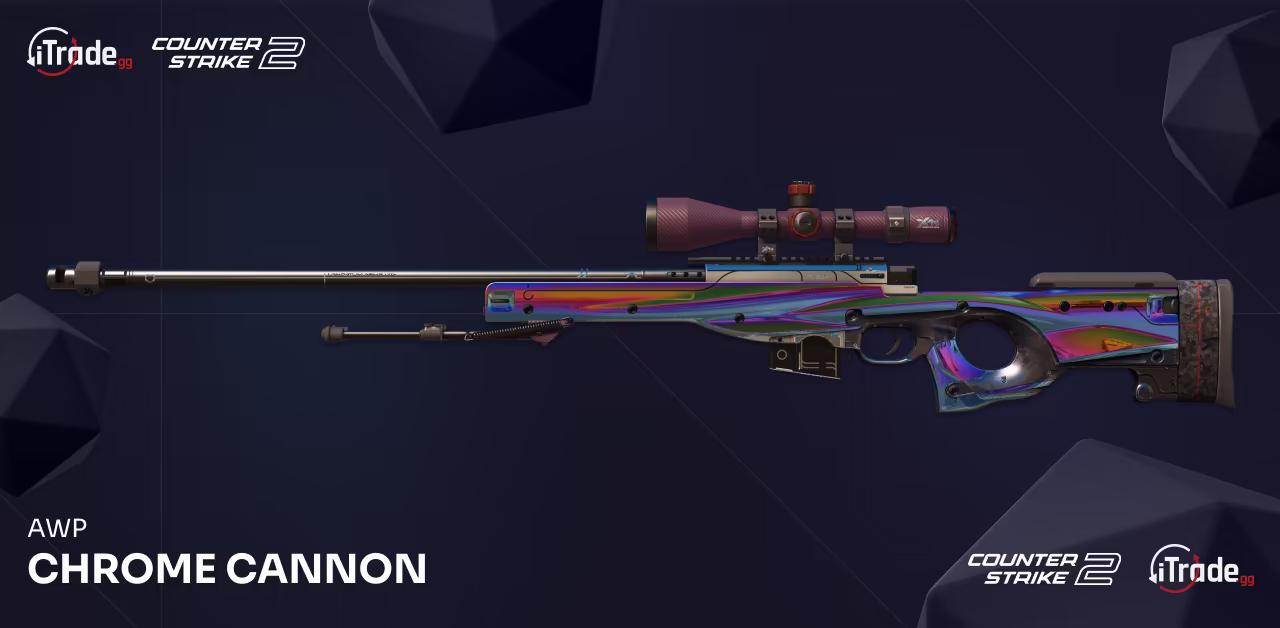 CS2 skin AWP Chrome Cannon