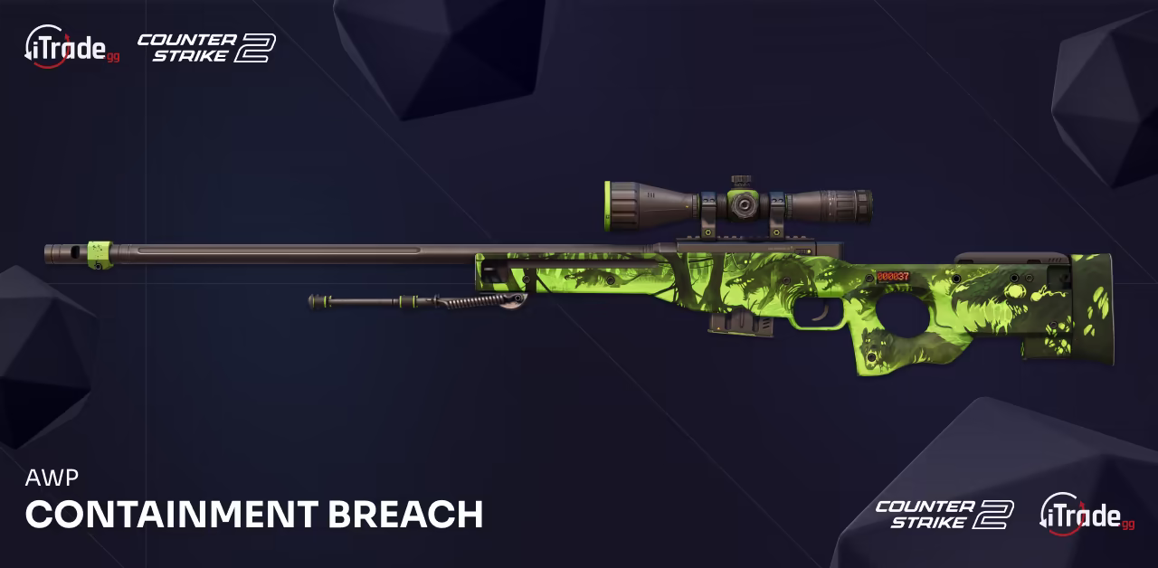 CS2 skin AWP Containment Breach