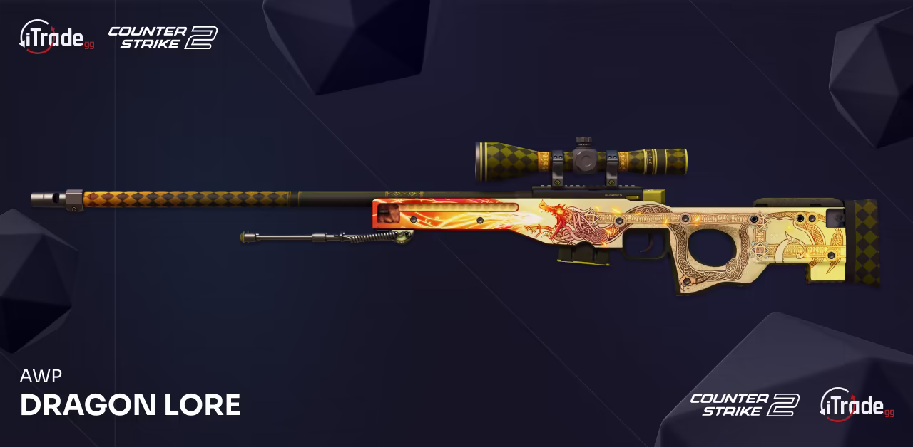 CS2 skin AWP Dragon Lore