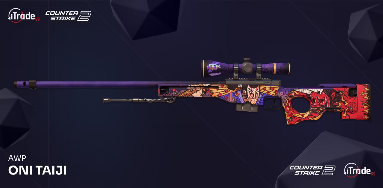 CS2 skin AWP Oni Taiji
