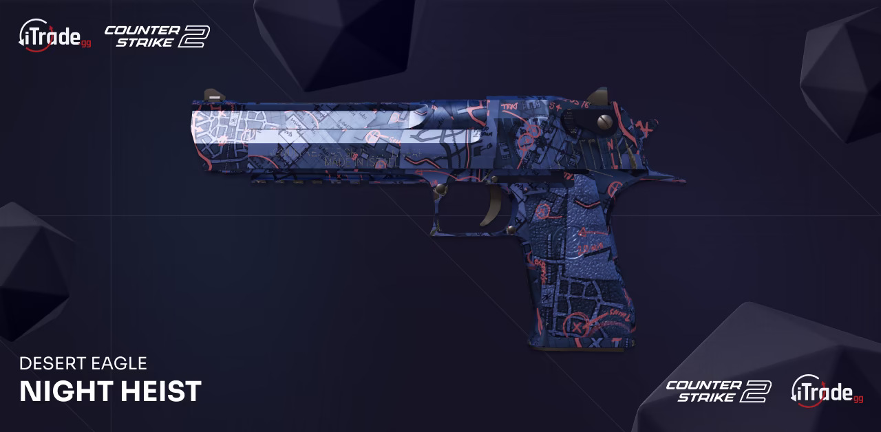 CS2 skin Desert Eagle Night Heist