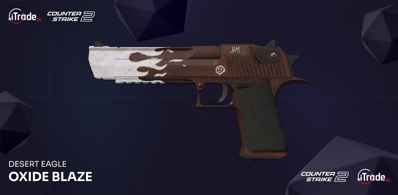 CS2 skin Desert Eagle Oxide Blaze