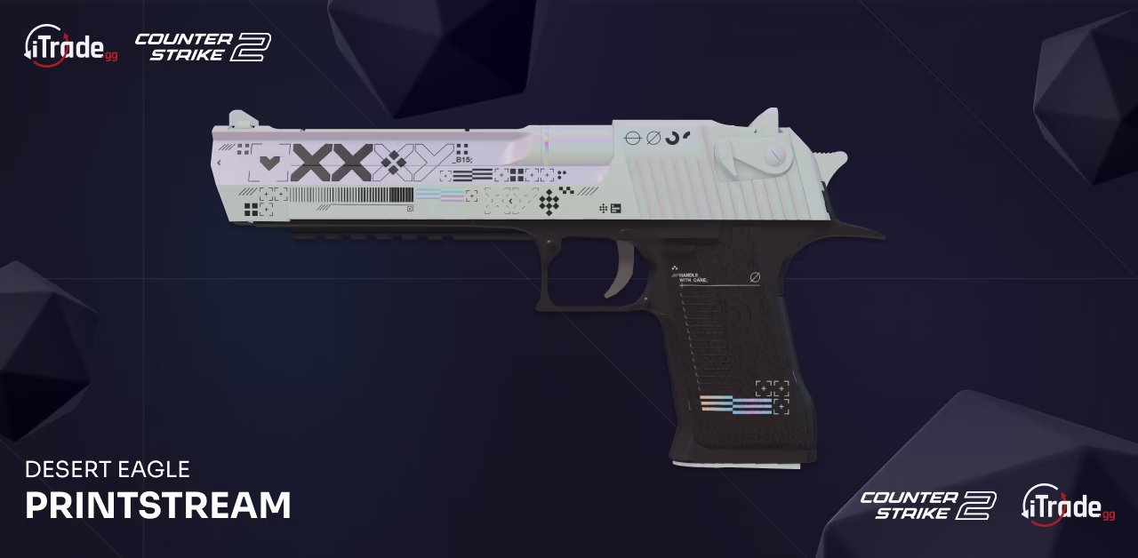 CS2 skin Desert Eagle Printstream