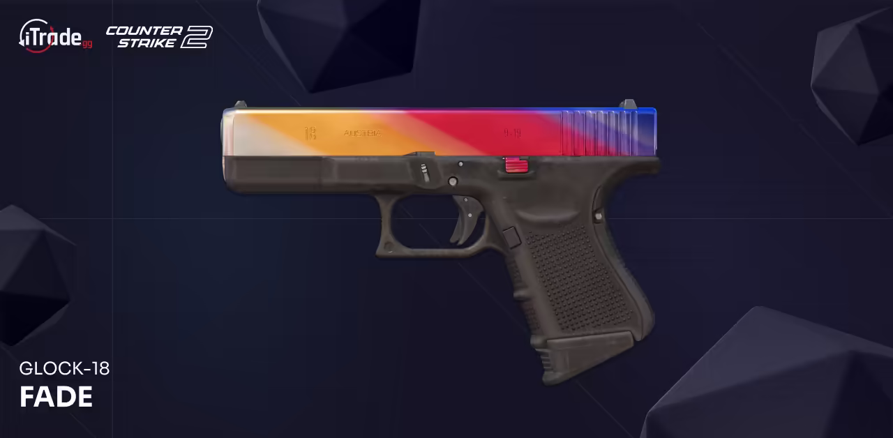 CS skin Glock-18 Fade