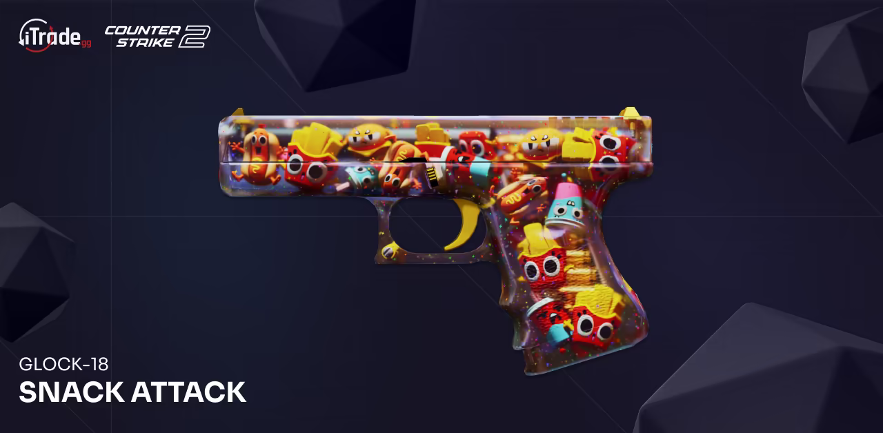 CS2 skin Glock-18 Snack Attack