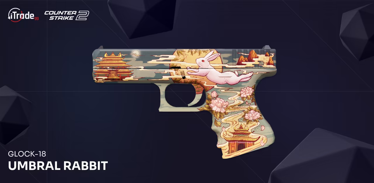 CS2 skin Glock-18 Oxide Blaze