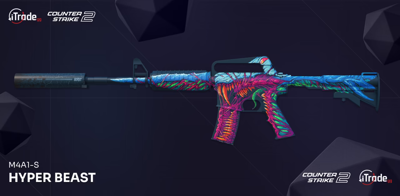 CS2 skin M4A1-S Hyper Beast