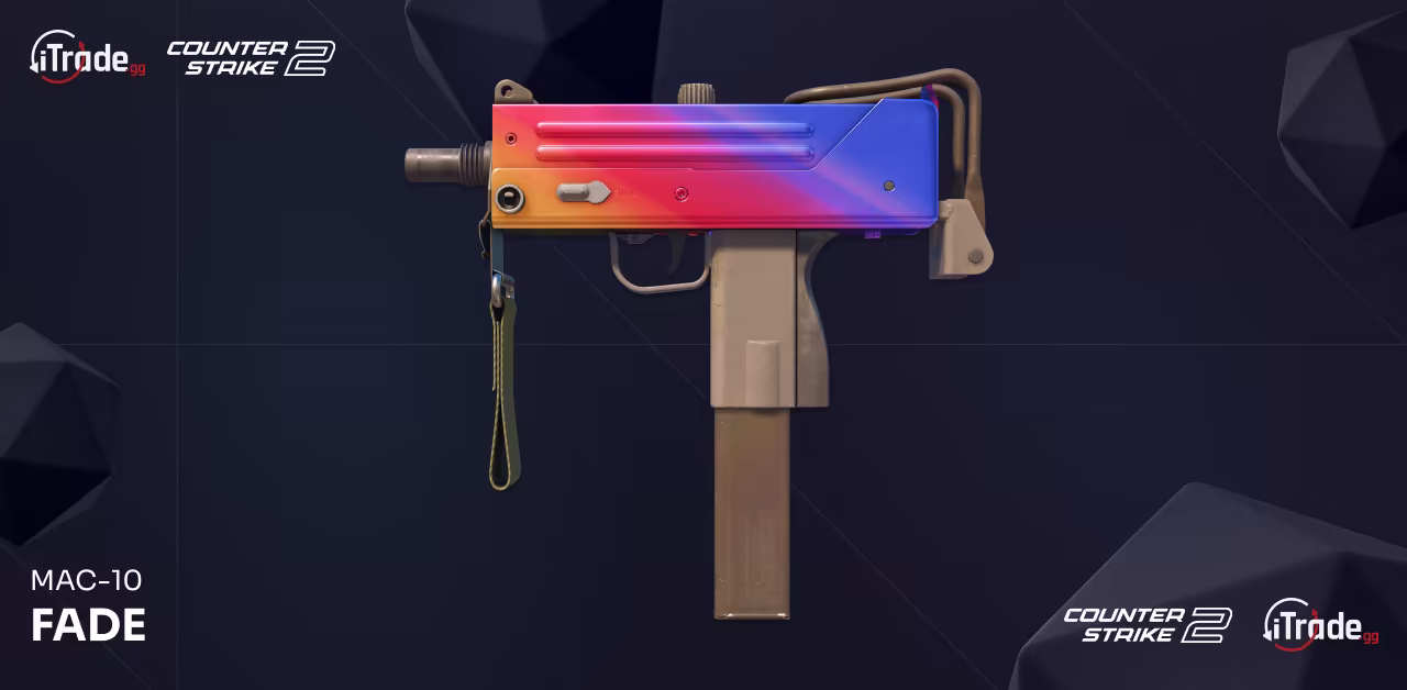CS2 skin MAC-10 Fade