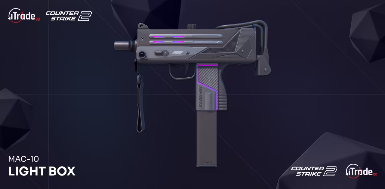 CS2 skin MAC-10 Light Box