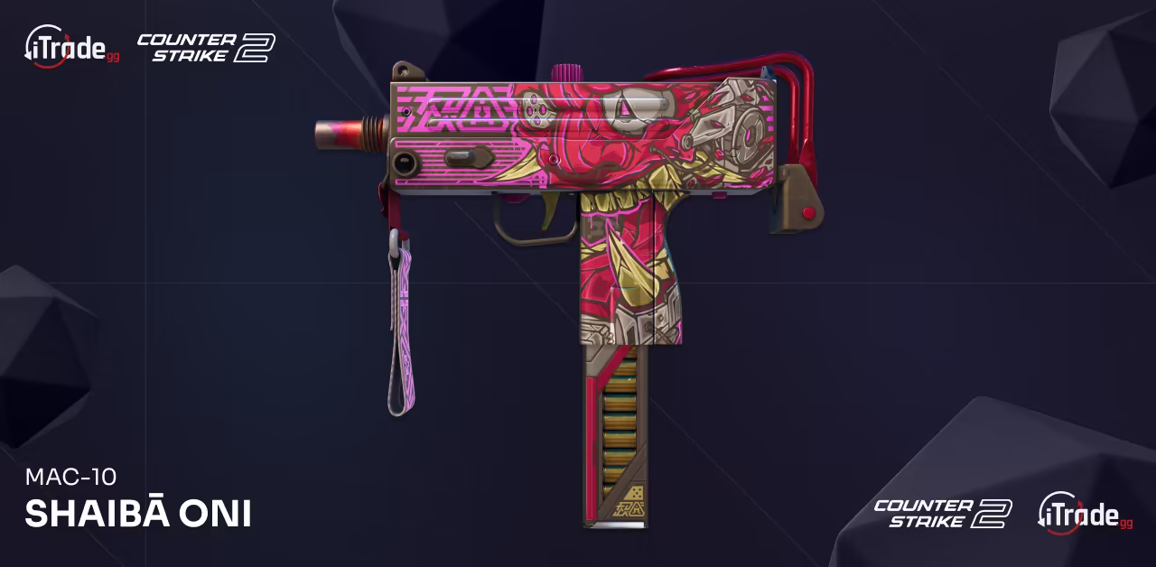 CS2 skin MAC-10 Saibā Oni