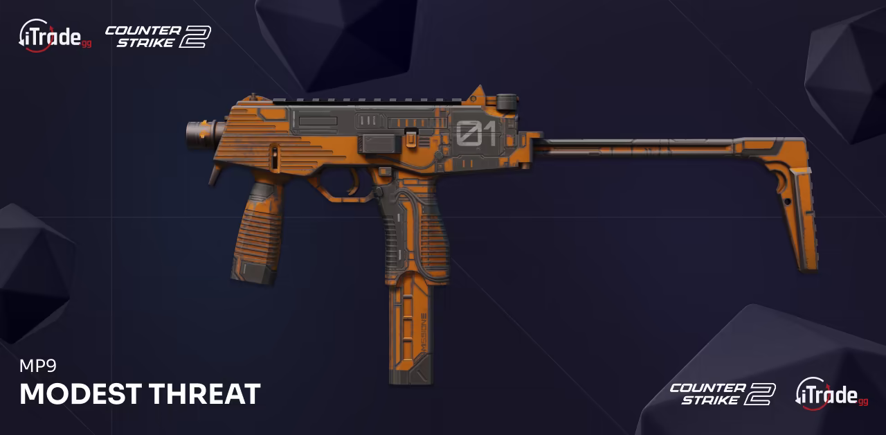 CS2 skin MP9 | Modest Threat