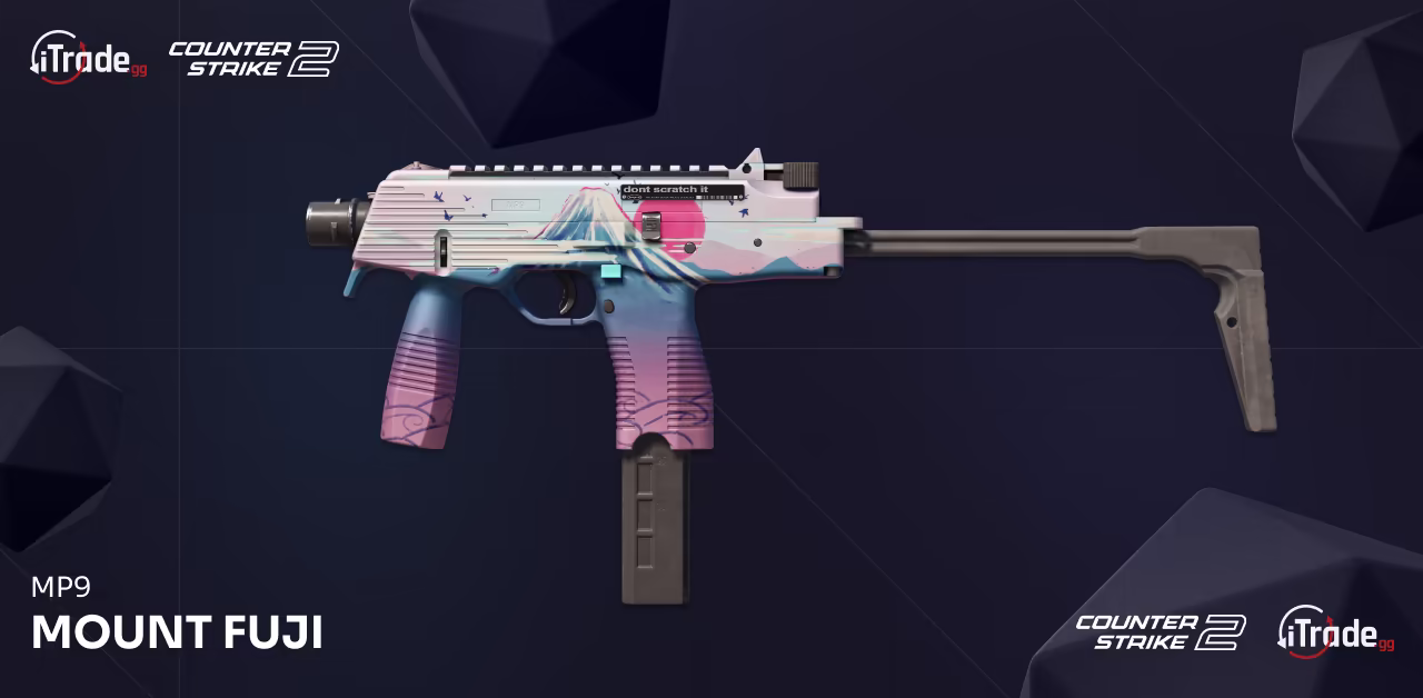 CS2 skin MP9 | Mount Fuji