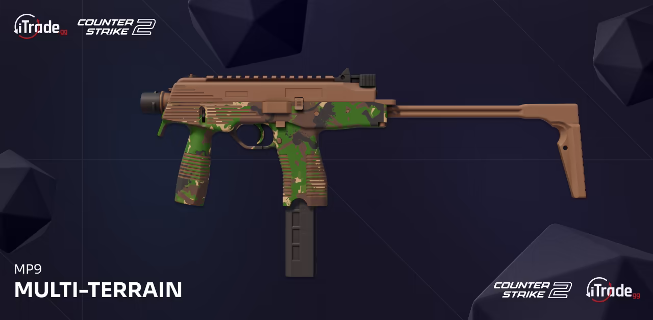 CS2 skin MP9 | Multi-Terrain