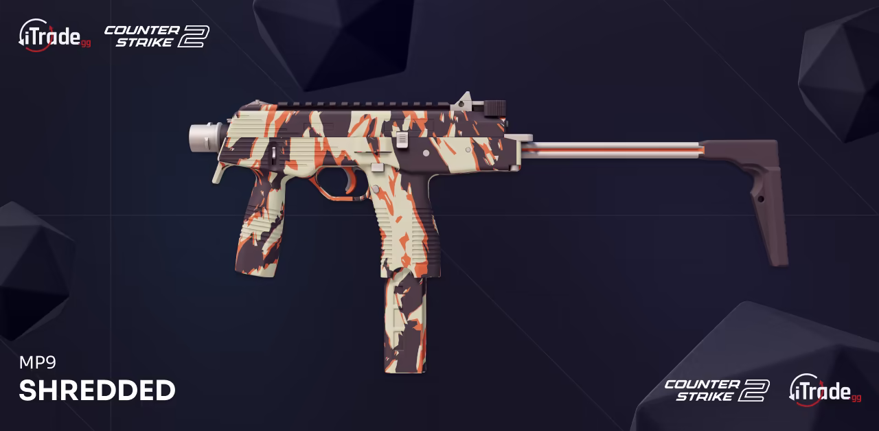 CS2 skin MP9 | Shredded
